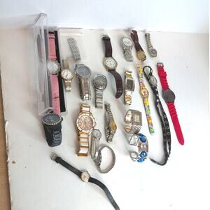 Vintage Assorted Watch Lot Of 20 READ AS IS